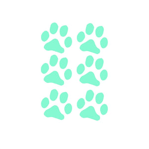 Paw Luminous Stickers