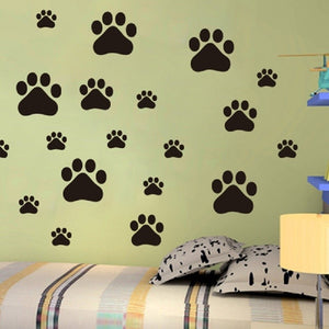 Dog Paw Decals